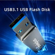 Resim Motion003 Lenovo Usb 3.1 32 Gb Yüksek Hızlı Flash Bellek Çinko Alaşımlı Dayanıklı Çift Arayüz 360 Dönebilen Çoklu Cihaz Uyumlu 