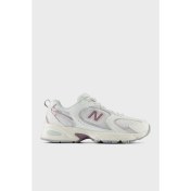 Resim New Balance Logolu File Detaylı Sneaker Ayakkabı Bayan Ayakkabı U530NEB 