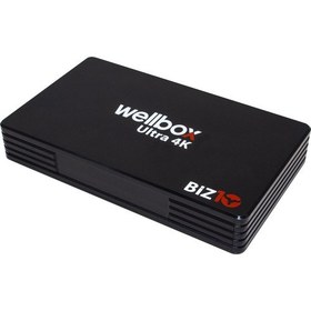 Resim WELLBOX BIZ10 4K ULTRA HD ANDROID TV & UYDU ALICISI 