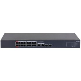 Resim Dahua Cs4220-16gt-240 16 Port Gıgabıt + 2x1gb Sfp/rj45 Uplınk Cloud Yönetilebilir 240w Poe Rackmount Swıtch 