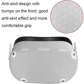 Resim Tongxida Oculus Quest 2 Kırmızı İçin Vr Darbeye Dayanıklı Toz Geçirmez Kapak, 16.5x8.5x8.5cm, 47.5g, Sanbuyos 