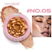 Resim Qingmipy Sam Sugar 3d Gül Desenli Yüz Aydınlatıcı Ve Allık Pudrası - Uzun Süreli Kalıcılık - 05 