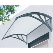 Resim Genel Markalar Kapı Üstü Pratik Sundurma 120 X 100 Cm Gri 