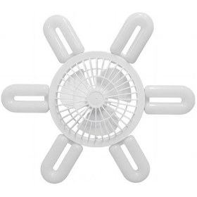 Resim 6 Blade Led Katlanabilir Yaprak Işık E27 Vidalı Uçan 4517 Beyaz 