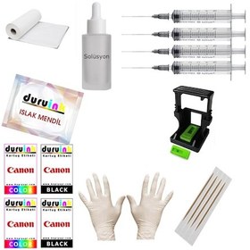 Resim CANON MG2900 MG2950 MG2950S KARTUŞ DOLUM SETİ (PG 545 CL 546) 2x100ML 