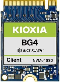 Resim KIOXIA SSD 256GB BG4 M.2 2230 PCI EX 2200/1400 KBG40ZNS256G 