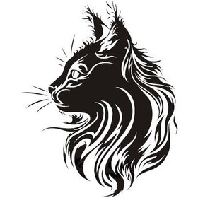 Resim Siyah 17 21 Cm Yaratıcı Pet Kedi Araba Sticker Vinil Fation Kişilik Hayvan Araba Styling Etiketler Siyah/gümüş 