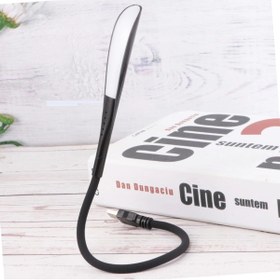Resim renklime USB Girişli 14 Ledli 3 Kademeli Dokunmatik Masa/Kitap Okuma ası Ledi Siyah 