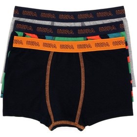 Resim U.S. Polo Assn. Erkek Çocuk 3'lü Boxer 50301739-VR033 