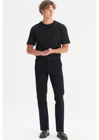 Resim Wrangler Texas Denim Pantolon Black Black 