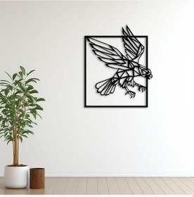 Resim Yükselişin Simgesi Kartal Metal Duvar Dekoru 