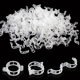 Resim 100/200/300 adet Dayanıklı Plastik Bahçe Destek Klipsi - Domates Çiçekleri, Üzüm ve Sebze Çiçekleri için İdeal - Yükselmiş Büyümeyi Güvence Altına Alır 
