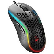Resim Rampage SMX-R85 GENTLE 12800dpi Siyah RGB Ledli Süper Hafif Makrolu Gaming Oyuncu Mouse 