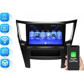 Resim Subaru Legacy 2010-2012-Outback 2010-2014 9 inç 6-64 GB PRO Android Carplay Multimedya 