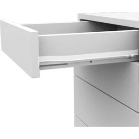 Resim Samet Çekmece Rayı 35 cm Beyaz 