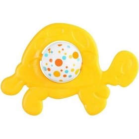 Resim Let's Be Child Sevimli Kaplumbağa Diş Kaşıyıcı & Çıngırak Sarı 