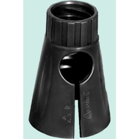 Resim Trafik Konisi Adaptör Levha ve Flaşör Tutucu Pp Plastik Dayanıklı UT3112 Koni Adaptörü 