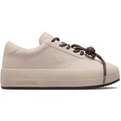 Resim Guja Kadın Deri Sneaker Ayakkabı 25k 25k372 Z Nubuk Bej Nubuk Bej 