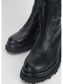 Resim Valmenti Kadın Siyah Hakiki Deri Casual Bot 33 7800 Bn Bot Sk23/24 Siyah 