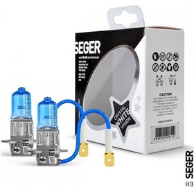 Resim Seger H3 12v 100w Crystal White Yüksek Güç, 4.500k Beyaz Işık 