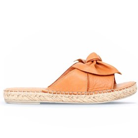 Resim Bueno Shoes Taba Deri Kadın Espadril Terlik 01wl4605 