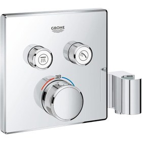 Resim Grohe Grohtherm Smartcontrol 29125000 Gümüş Banyo Bataryası 