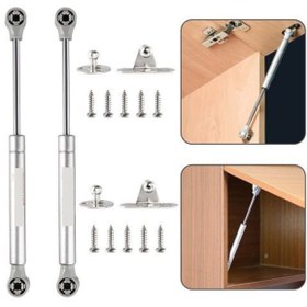 Resim Genel Markalar 2 Adet Mobilya Dolap Kalkar Kapak Gazlı Hidrolik Piston 120n - Mobilya Makasları 