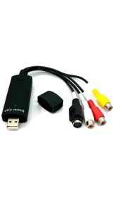 Resim Boblov USB Video Capture USB 2.0 Audio/video Converter Rca'dan Usb'ye Ses Video Dönüştürücü Vhs Mini Dv Hi8 