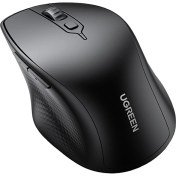 Resim Ugreen Ergonomik Sessiz Çift Modlu Bluetooth ve Wireless Kablosuz Mouse 