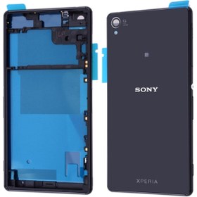 Resim vorfe Sony Xperia Z3 Full Kasa Kapak Siyah Yan Tuşlar Dahil Full Kasa Arka Kapak 