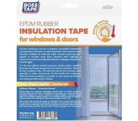 Resim Lidyahan Store Tape Epdm Kauçuk Pencere Kapı Izolasyon Bandı Beyaz 5MMX15MMX5MT 