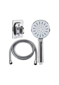 Resim 5 Fonksiyon Royal Duş Başlığı Kendinden Yapışkanlı Duş Askısı 1,5 Beyaz 