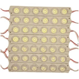 Resim 20 Adet 12 Volt 6 Watt 6 Lensli Günışığı 3030 Smd Led Modül Ip65 