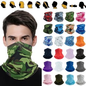 Resim Kamuflaj Trendy Moda Unisex Yaz Bisikleti Boyun Gaiteri, Hafif ve Nefes Alabilen, Rüzgar Geçirmez Boyun Kapakları, Teri Emici, Hızlı Kuruyan, Serin Hisseden Kamuflaj Baskılı Maskeler, Yürüyüş, Bisiklet, Balıkçılık ve Açık Hava Sporları İçin Uygun. 