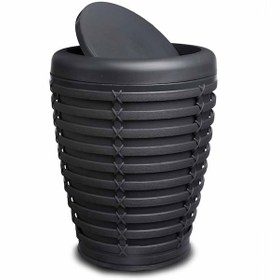 Resim M-E21-07-07 Palm Çöp Kovası - Antrasit 