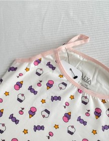 Resim Alya Underwear Kız Çocuk Baskılı Ip Askılı Atlet Ve Slip Takımı Dondurma Baskılı 
