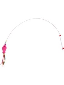 Resim Balıklı Kedi Oyun Oltası 90 cm 