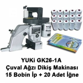 Resim Yuki Gk26-1A Çuval Ağzı Dikiş Dikme Makinesi Başlangıç Paketi 