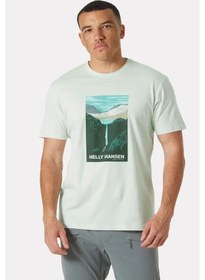 Resim Helly Hansen Massif Graphic T-shirt Mavi 