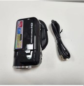 Resim Cordial Siyah Compact Hd Dijital Video Kamera 720p Kayıt 16mp Fotoğraf 8x Dijital Zoom Usb Güçlü Youtube Vlog Seyahat İçin Taşınabilir Dv Kamera 