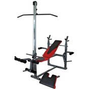 Resim Maxtech Fonksiyonlu Ağırlık Sehpası, Ithal Ürün Bacakkası,lat Pull,butterfly, Scottcurl Özellikli 