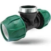 Resim Poelsan Siyah 25X1/2X25 Kablin Dişi Te 