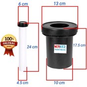 Resim SİAMP Gömme Rezervuar Temiz Su Ve Atık Su Klozet Bağlantı Boruları 