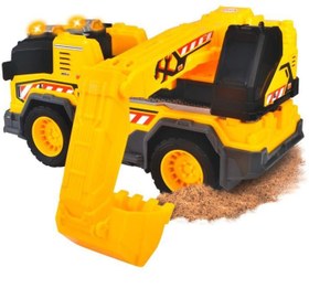 Resim Dickie Ekskavatör Kamyon, Sesli ve Işıklı 30cm 203306026 