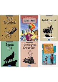 Resim Parıltı Yayınları Ortaokul 6 Kitap Set Ve Şermin Yaşar Abartma Tozu Okuma Seti 
