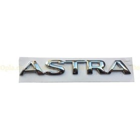 Resim Opel Astra G Arka Bagaj Astra Yazısı 