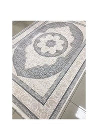 Resim Merinos Halı Rayon Serisi 67755-695 Salon Oturma Odası Halısı Çok Renkli 