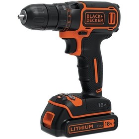Resim Black+Decker BDCDC18-QW 18V 1.5 Ah Li-ion Akülü Matkap Vidalama 