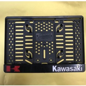 Resim kcc tuning Kawasakı-2 Motor Uyumlu Takmatik Pleksi Plakalık Piano Black 