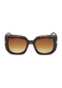 Resim Tom Ford Ft1220 52f Kadın Güneş Gözlüğü Kahverengi 